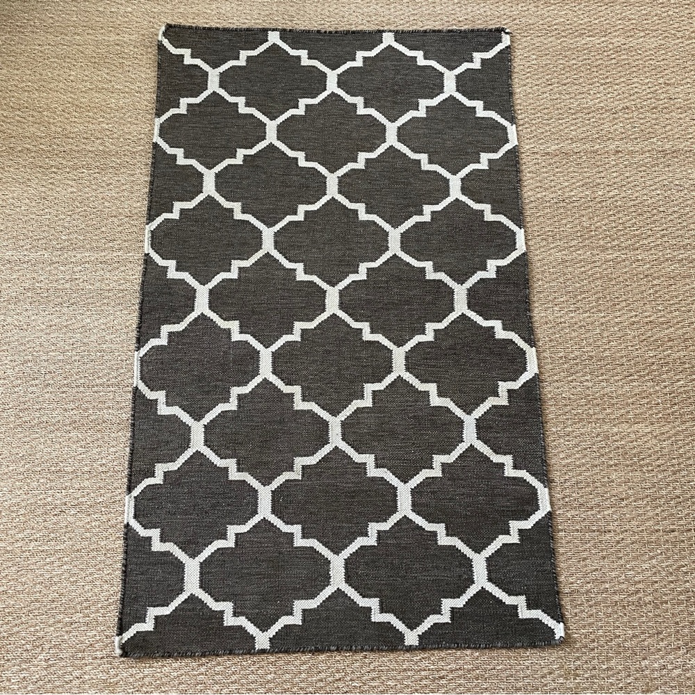 Ben Soleimani for Restoration Hardware Moroccan Tile Flat Weave Accent Rug 3x5’
